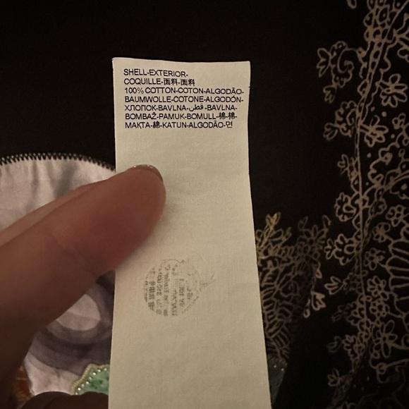 Desigual Long Sleeve Sequin Shirt/Dress - Picture 8 of 8